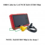 OBD II 16Pin Cable for LAUNCH X431 EURO Mini Diagnostic Tool